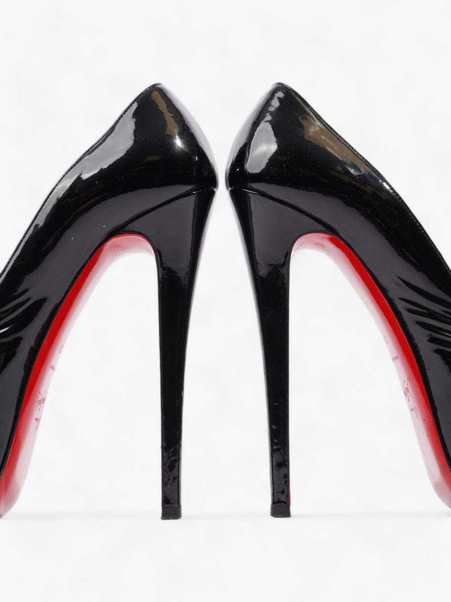 Christian Louboutin Daffodile 160mm Black Patent Leather EU 38 UK 5 Image 9