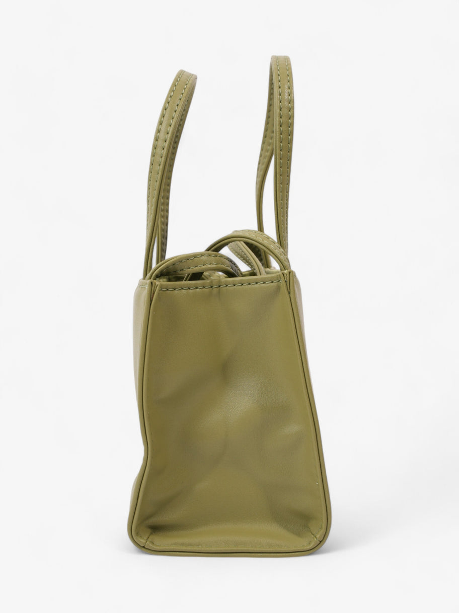 Telfar Shopping Bag Olive Green Polyurethane Small Image 5