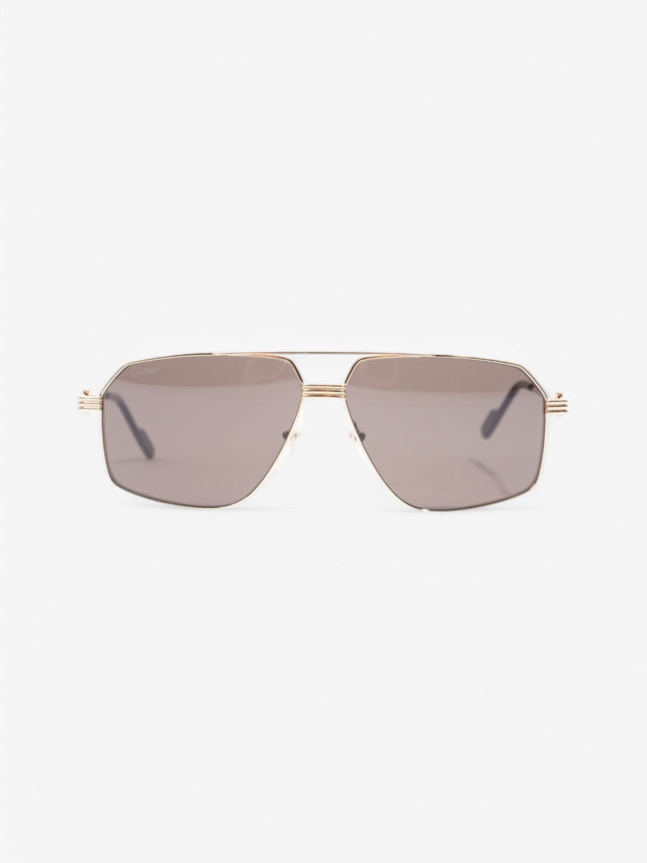 Cartier Cartier Sunglasses Gold Base Metal Image 1