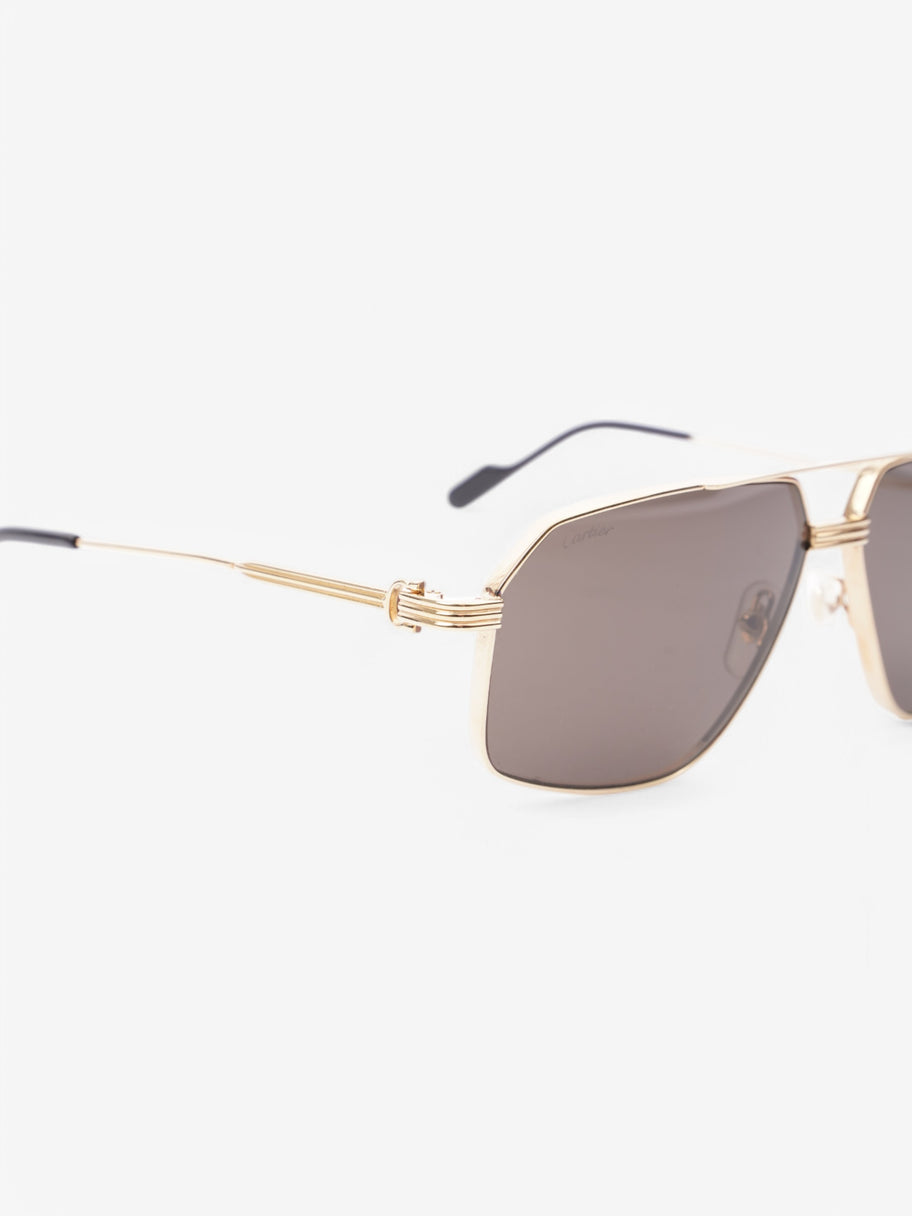 Cartier Cartier Sunglasses Gold Base Metal Image 5