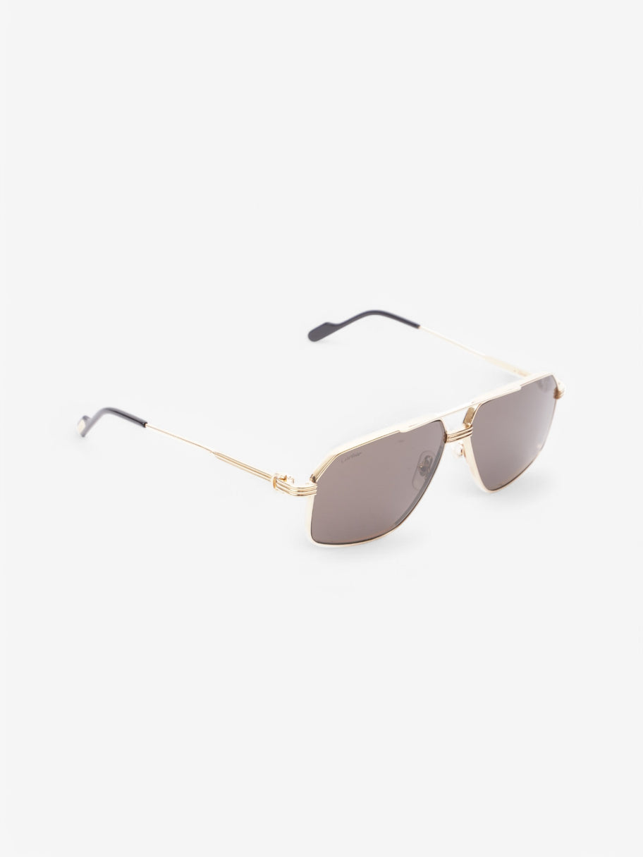 Cartier Cartier Sunglasses Gold Base Metal Image 6