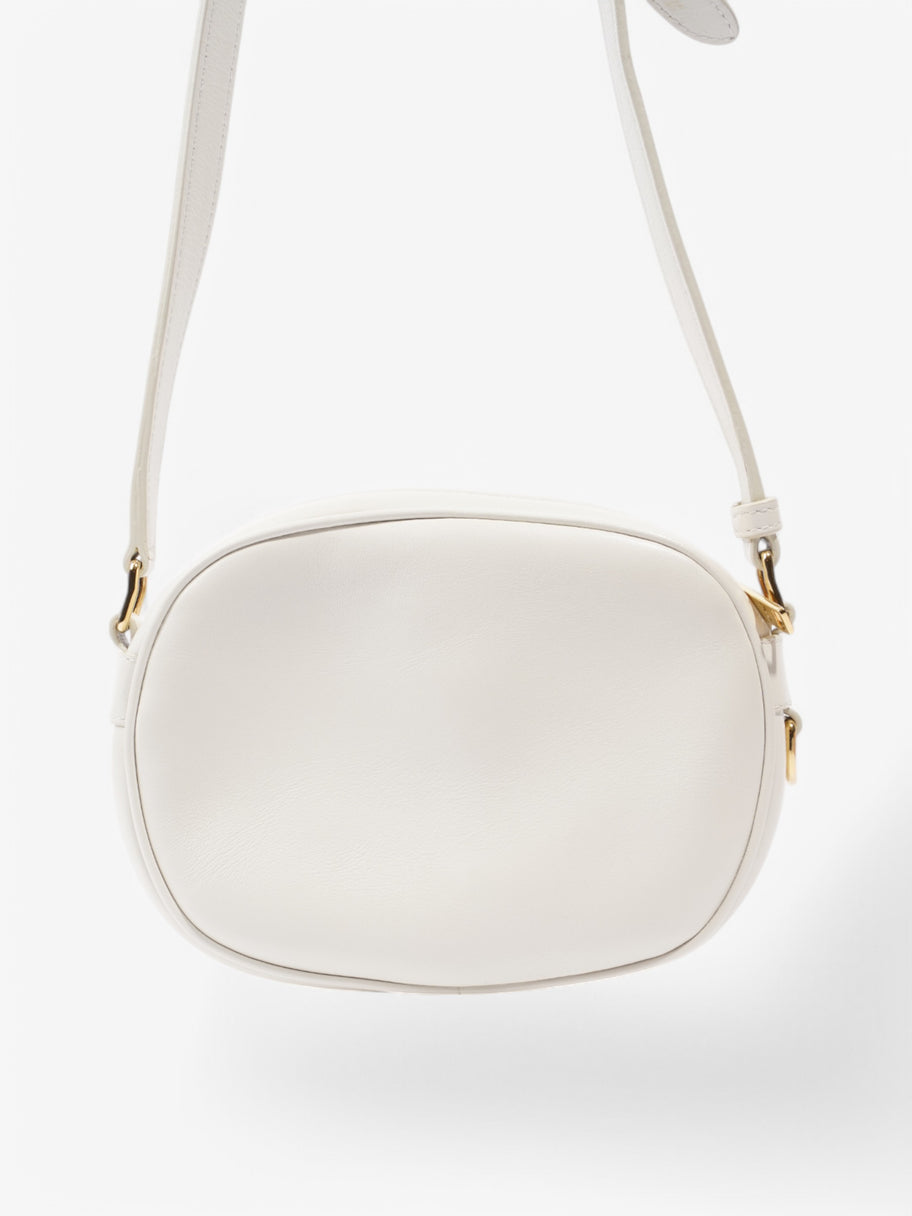 Celine C Charm Crossbody White Leather Image 4