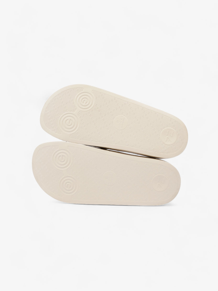 Gucci Microguccissima Slide Ivory Rubber EU 37 UK 4 Image 7