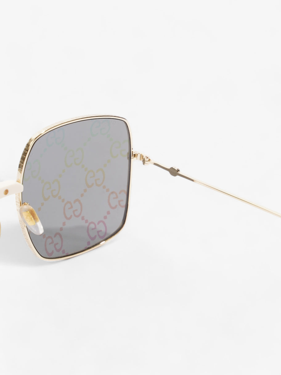 Gucci Guccissima Square Sunglasses Multicoloured Acetate 140mm Image 6