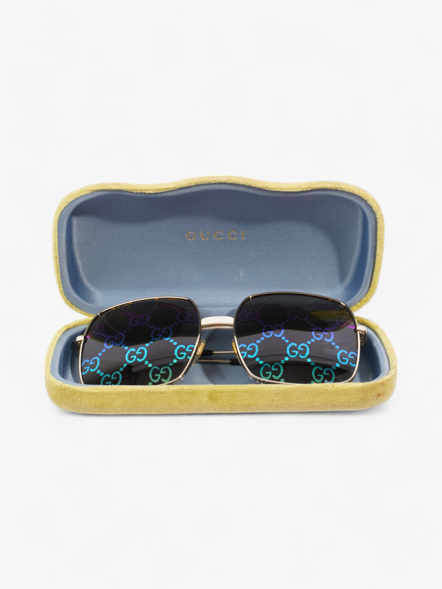 Gucci Guccissima Square Sunglasses Multicoloured Acetate 140mm Image 9