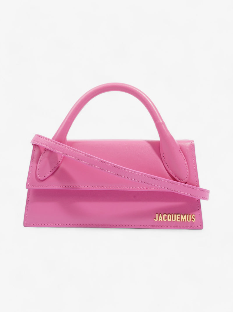  Jacquemus Le Chiquito Long Pink Leather