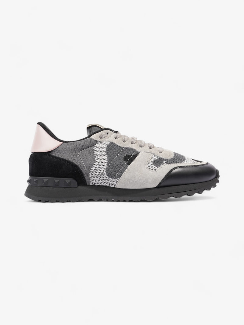  Valentino Rockstud Runners Grey / Rose / Black Mesh EU 39.5 UK 6.5