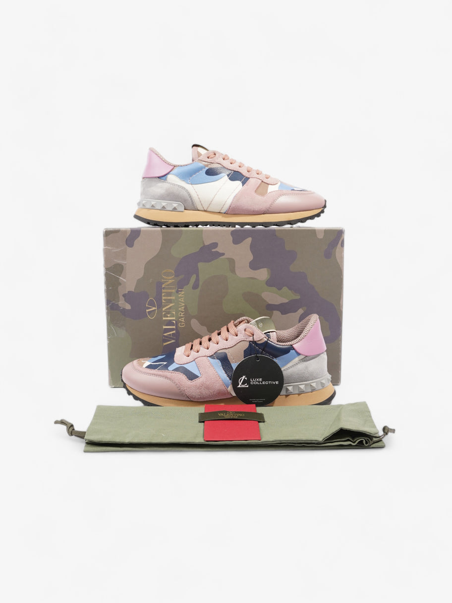 Rockrunner Sneakers Pink / Navy / White Suede EU 36.5 UK 3.5 Image 10