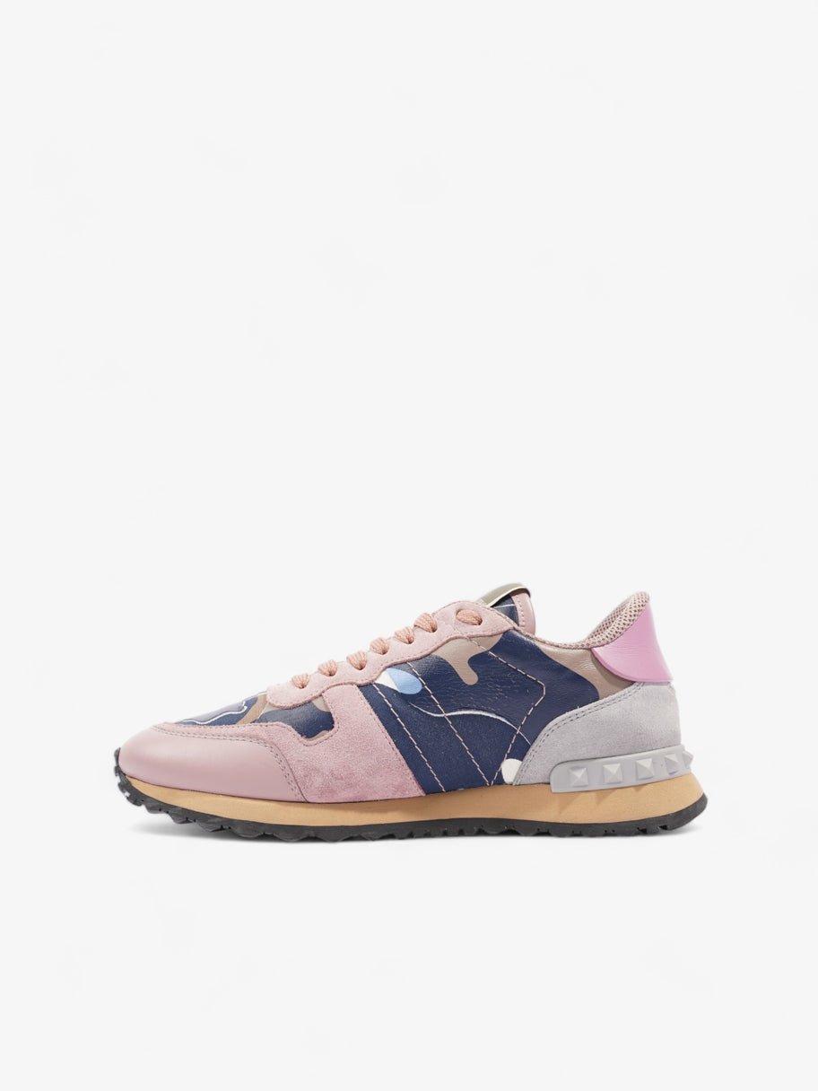 Rockrunner Sneakers Pink / Navy / White Suede EU 36.5 UK 3.5 Image 3