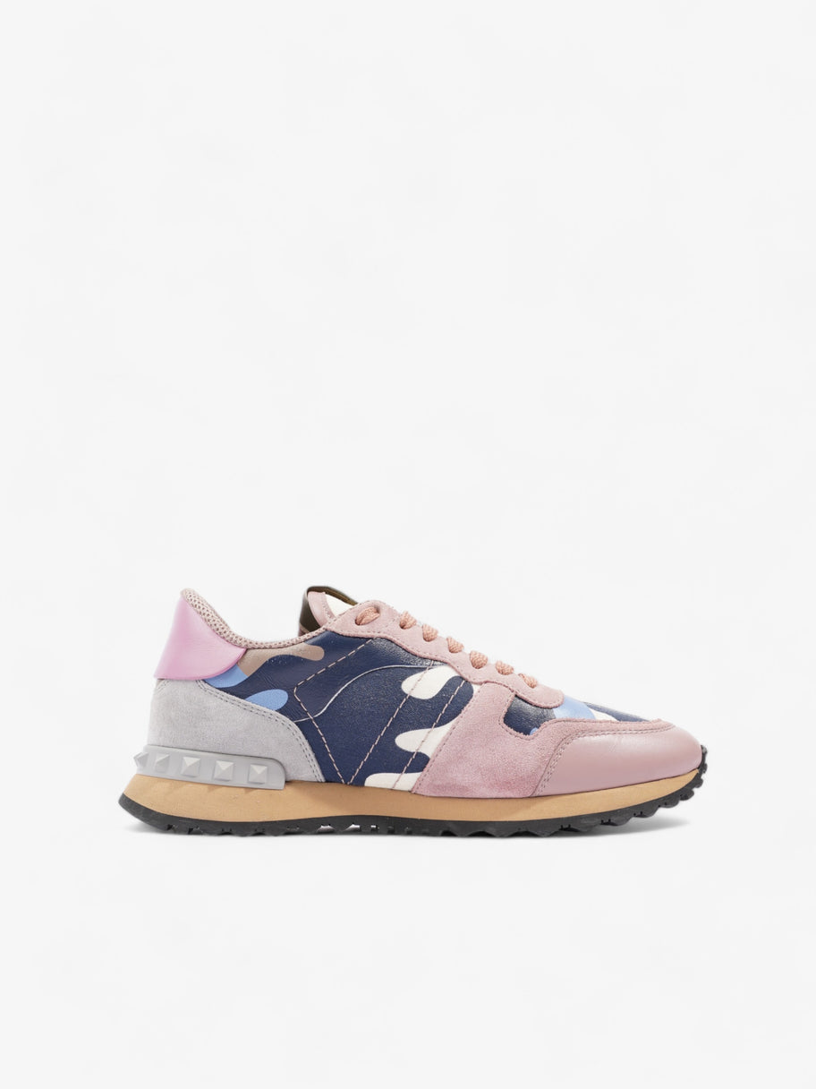 Rockrunner Sneakers Pink / Navy / White Suede EU 36.5 UK 3.5 Image 4