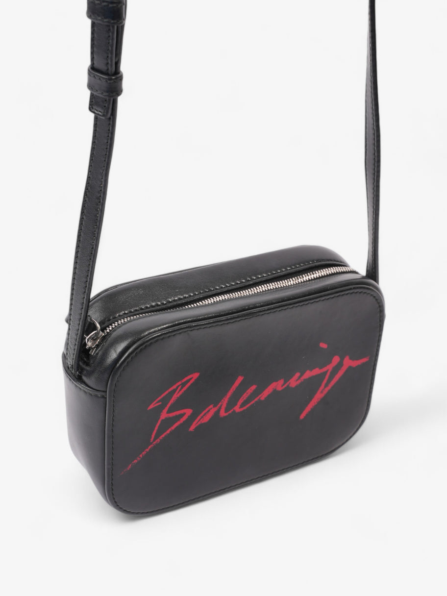 Balenciaga Everday Camera Bag Black / Red Calfskin Leather XS Image 7