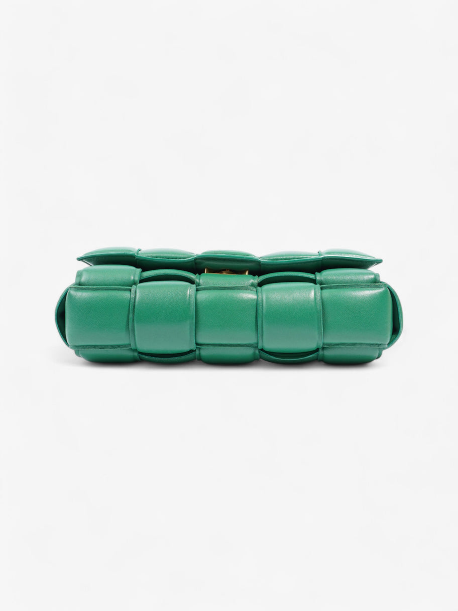 Bottega Veneta Padded Chain Cassette Green Intrecciato Leather Image 6