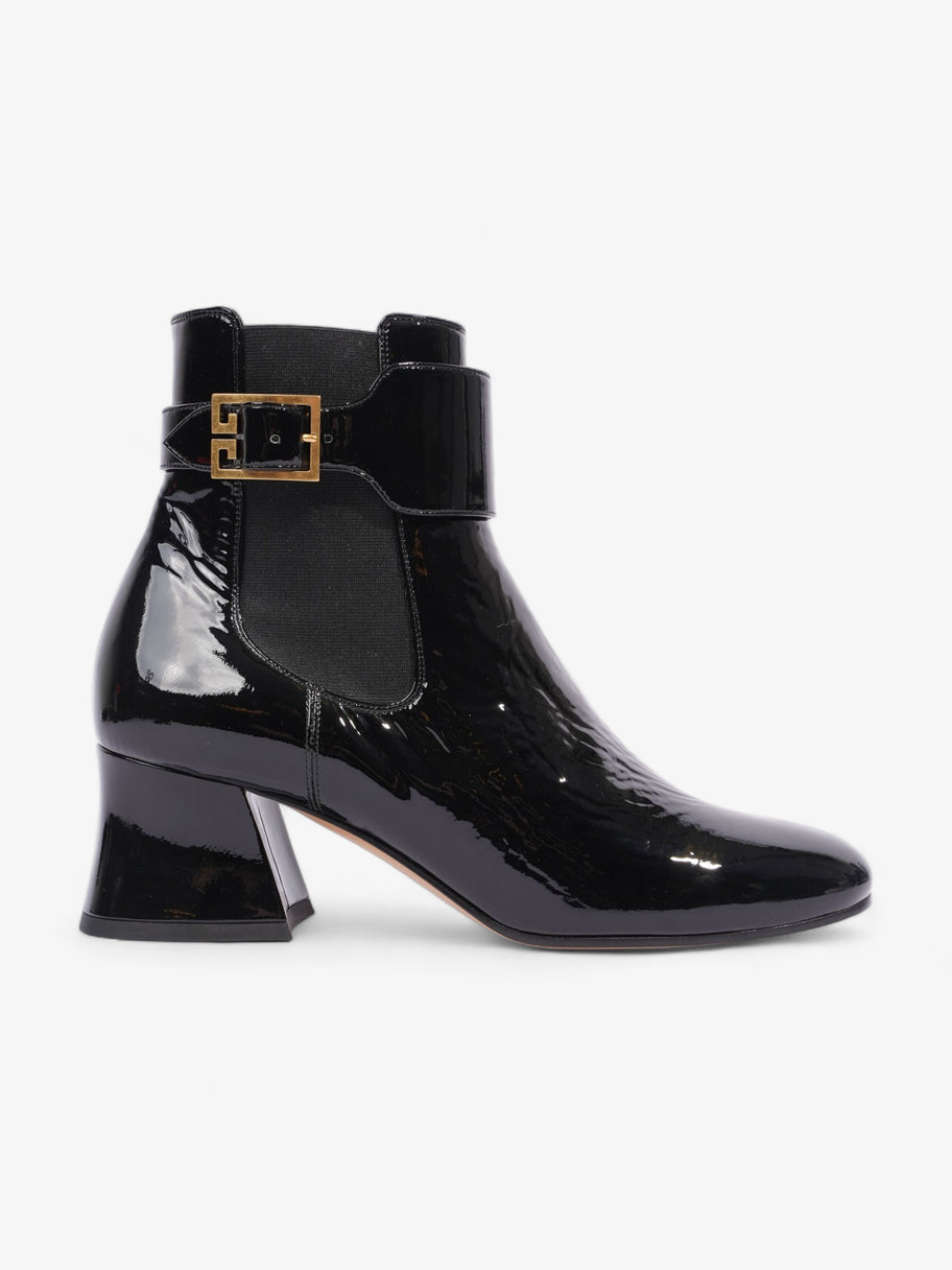 Givenchy Paris Ankle Boot Black Patent Leather EU 38.5 UK 5.5 Image 1