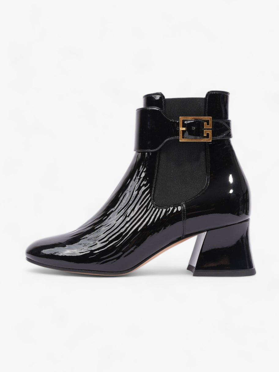 Givenchy Paris Ankle Boot Black Patent Leather EU 38.5 UK 5.5 Image 5