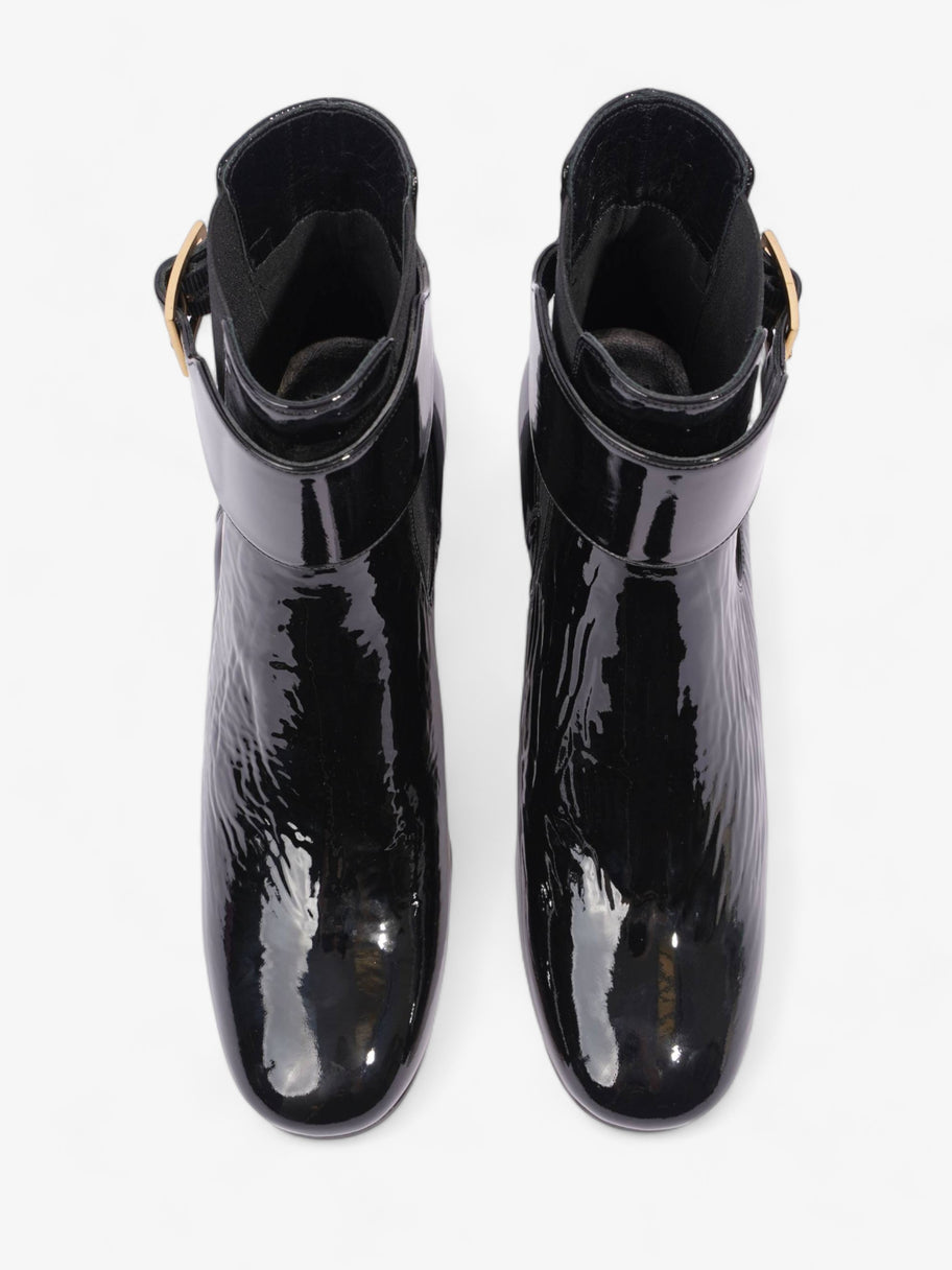 Givenchy Paris Ankle Boot Black Patent Leather EU 38.5 UK 5.5 Image 8