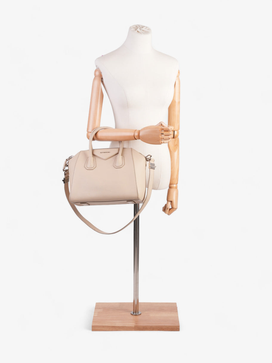 Givenchy Antigona Beige Calfskin Leather Small Image 2