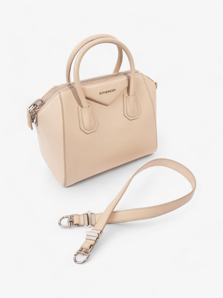 Givenchy Antigona Beige Calfskin Leather Small Image 7