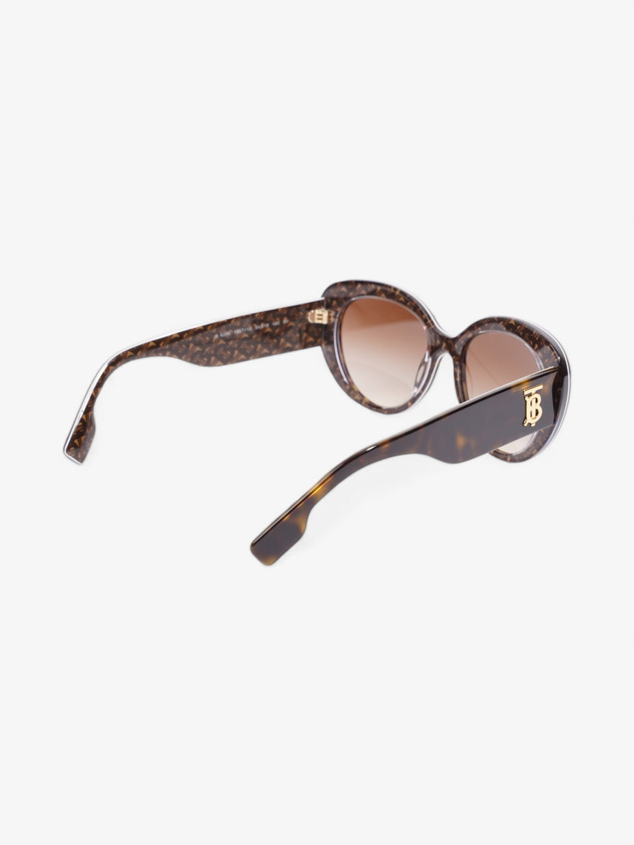 Burberry Tortoise Shell Sunglasses Dark Havana / Brown Acetate 140mm Image 7