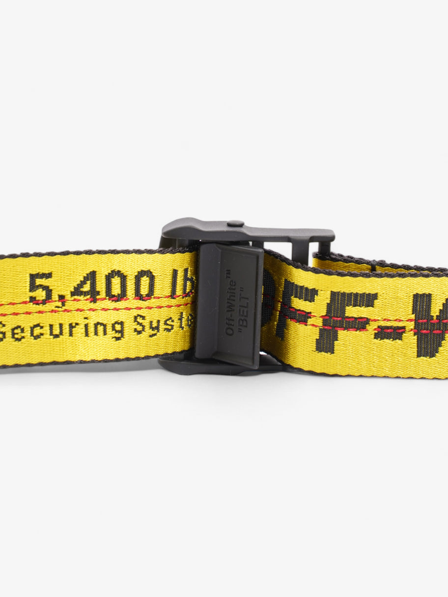 Off White Industrial Belt Yellow / Black Polyamide Image 2