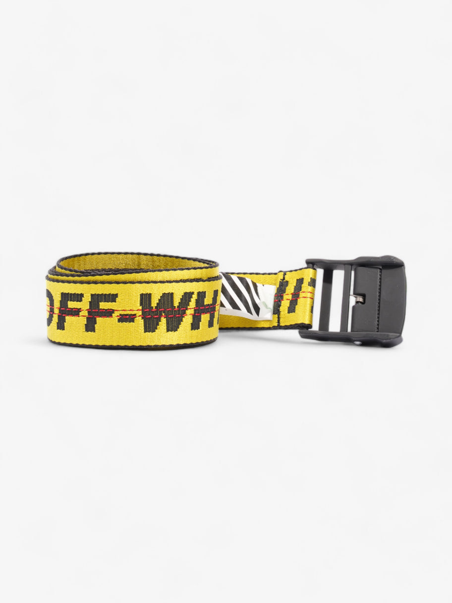 Off White Industrial Belt Yellow / Black Polyamide Image 6