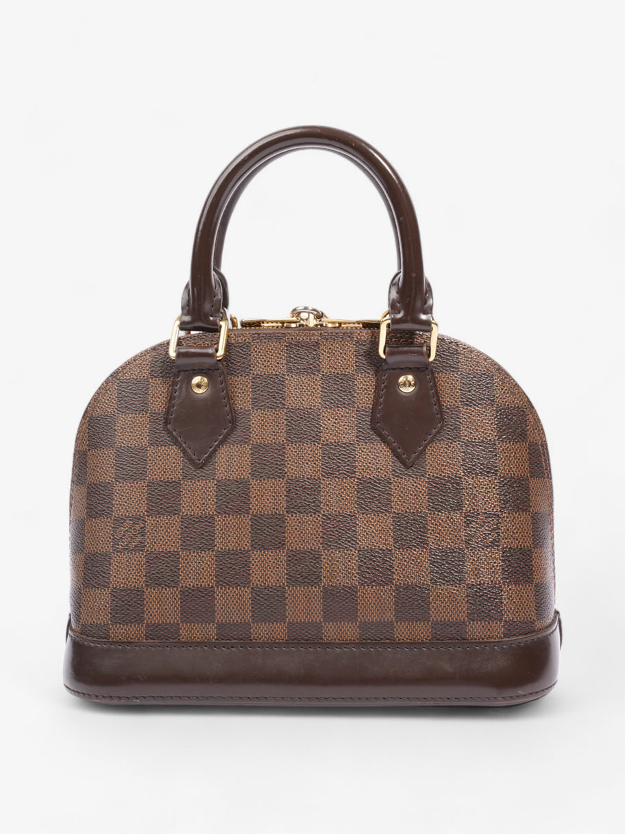 Louis Vuitton Alma BB Damier Ebene Coated Canvas Image 4