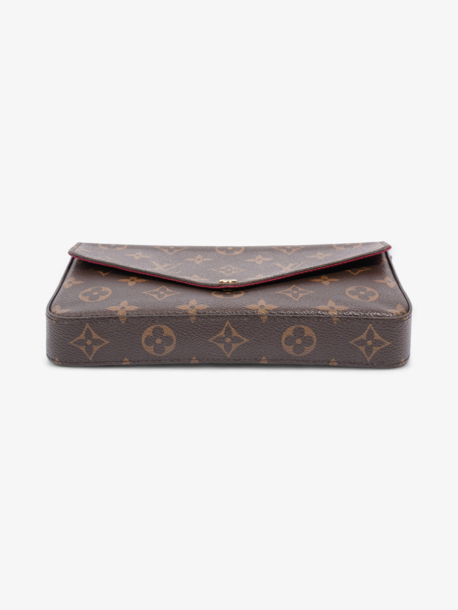 Louis Vuitton Felicie Pochette Monogram Coated Canvas Image 6