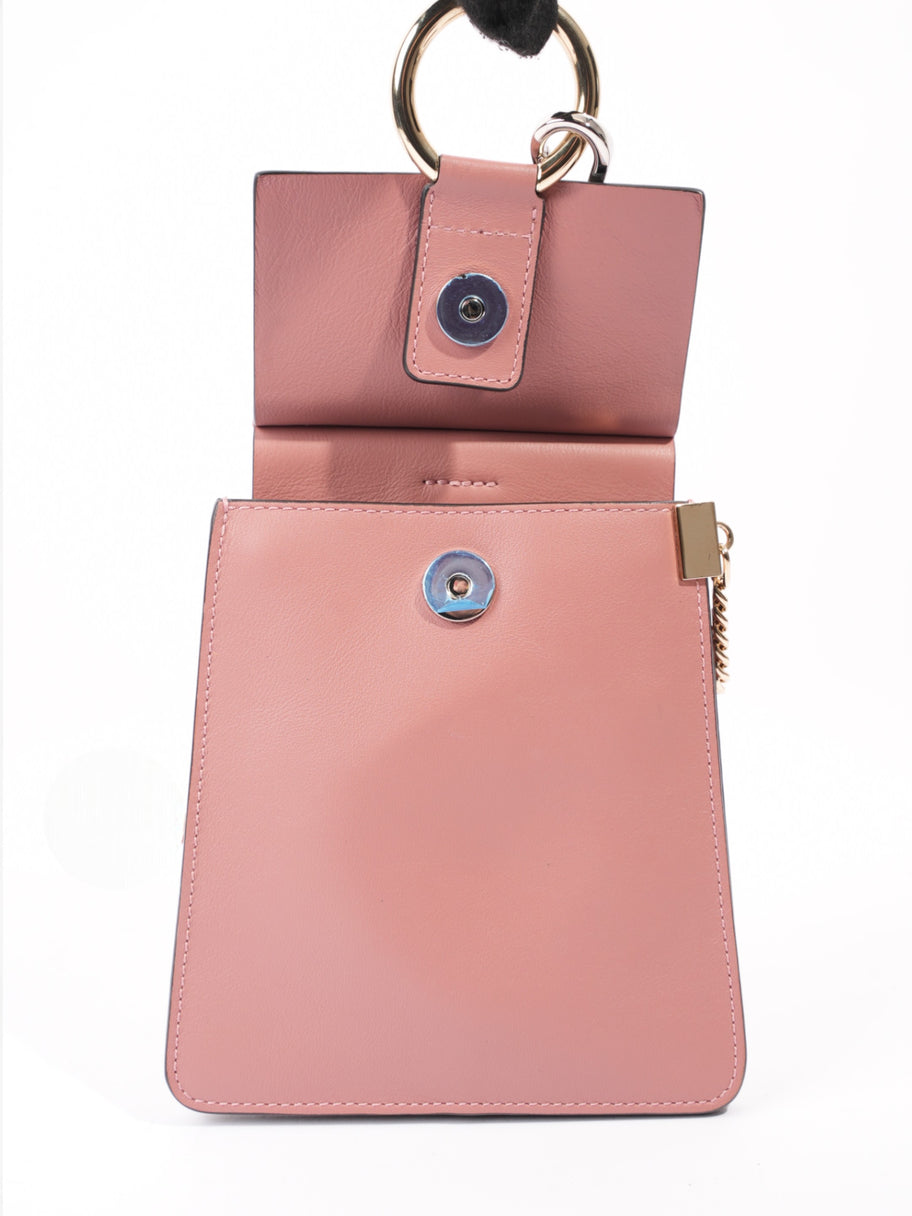 Chloe Faye Bracelet Bag Dusty Pink Leather Mini Image 8