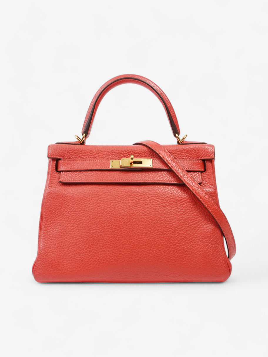 Hermes Kelly Rose Texas Clemence Leather 28 Image 1