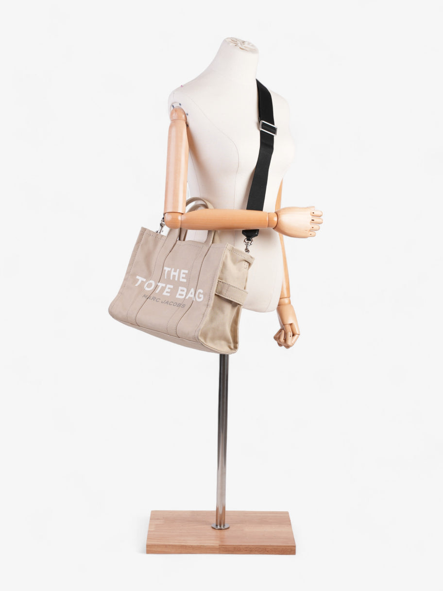 Marc Jacobs The Tote Bag Beige Cotton Image 2