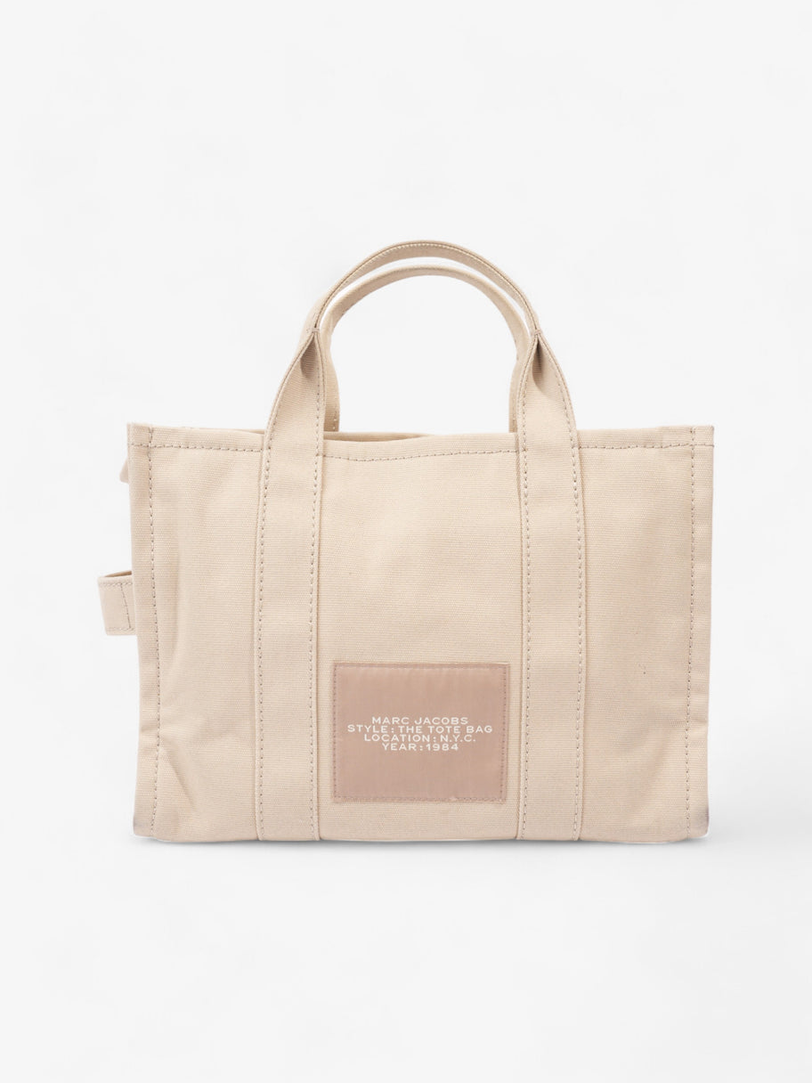 Marc Jacobs The Tote Bag Beige Cotton Image 4