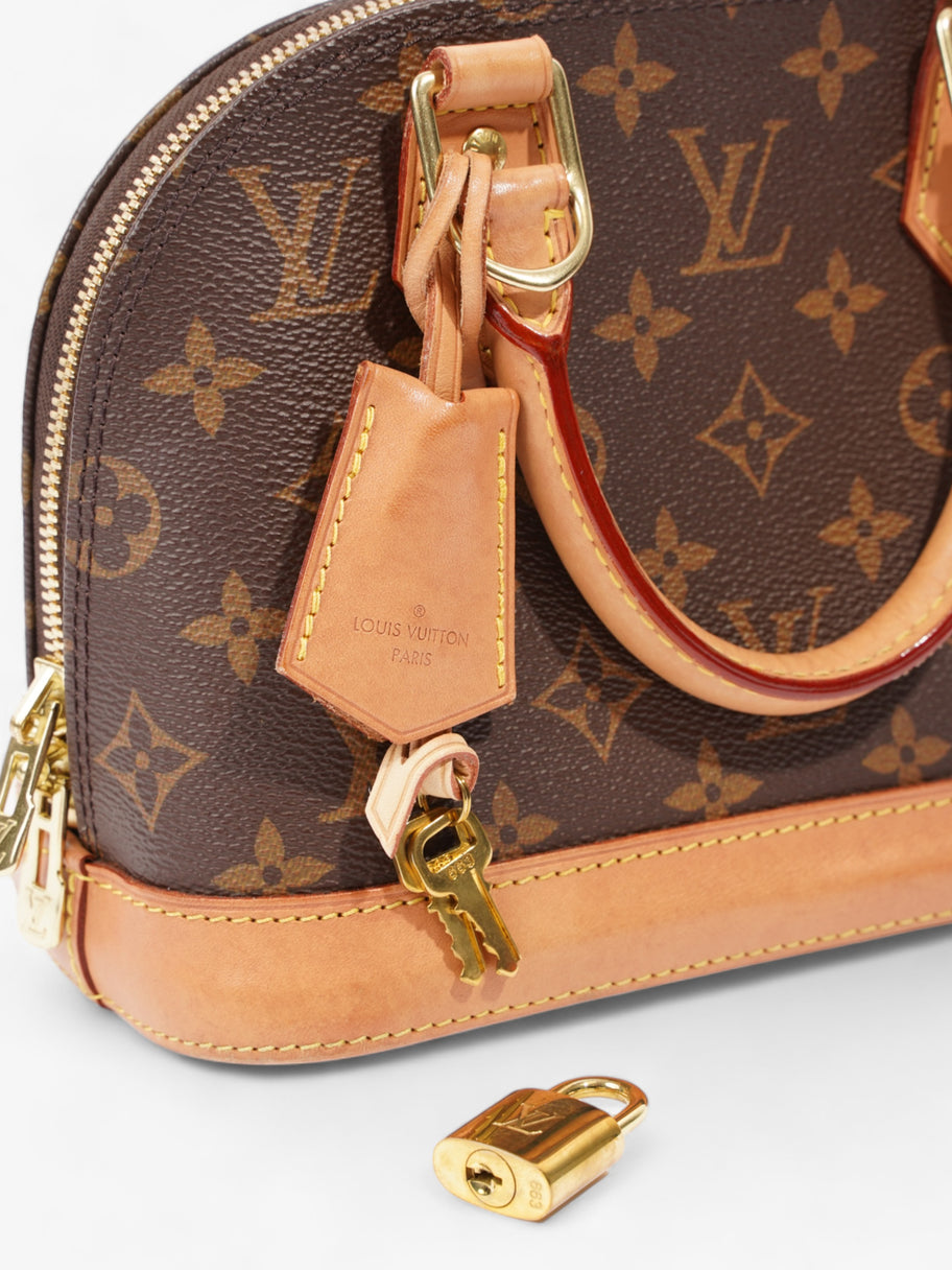 Louis Vuitton Alma BB Monogram Coated Canvas Image 8