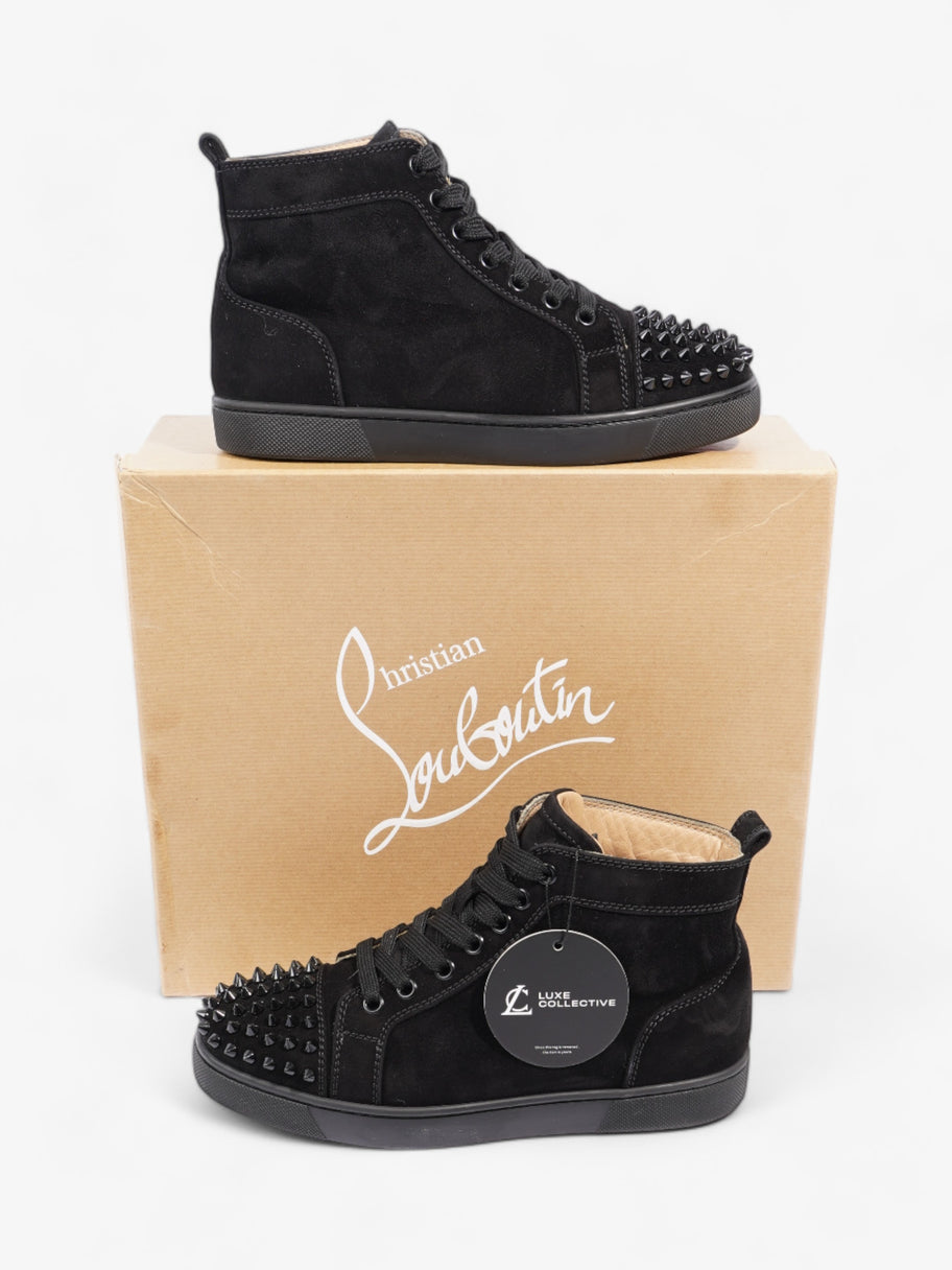 Christian Louboutin Lou Spikes Black Suede EU 35.5 UK 2.5 Image 10