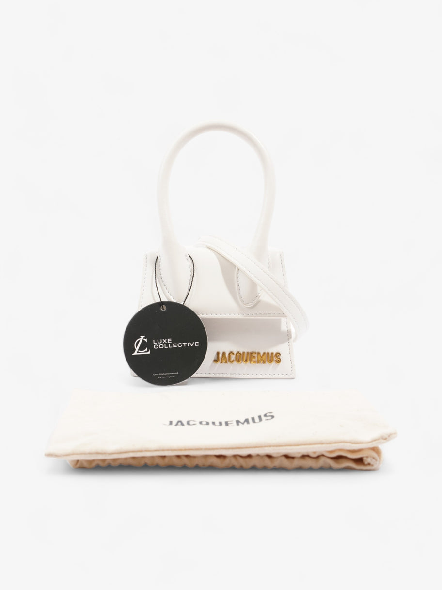 Jacquemus Le Chiquito White Leather Image 8