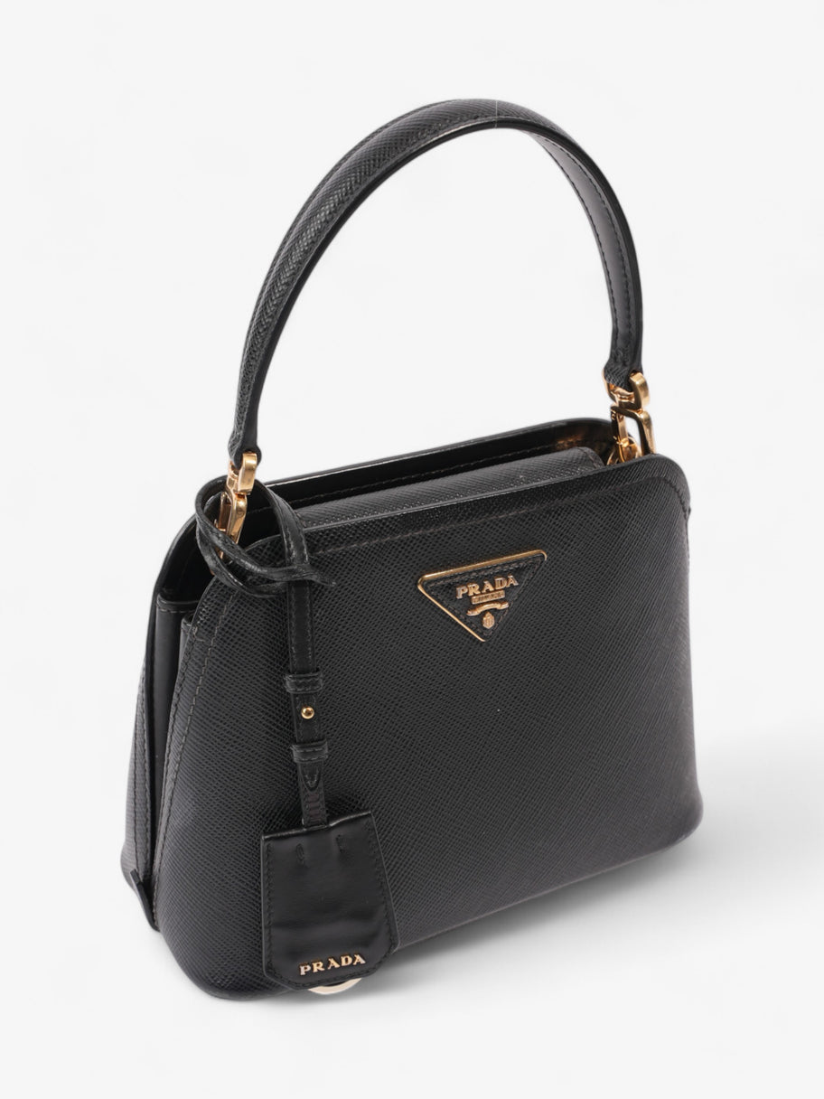 Prada Matinee Black Saffiano Leather Image 7