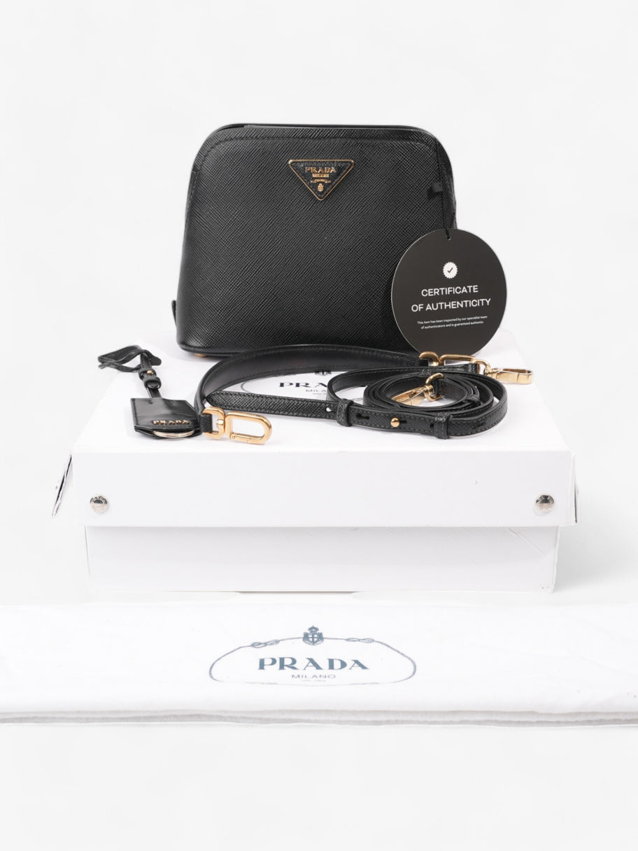 Prada Matinee Black Saffiano Leather Image 10