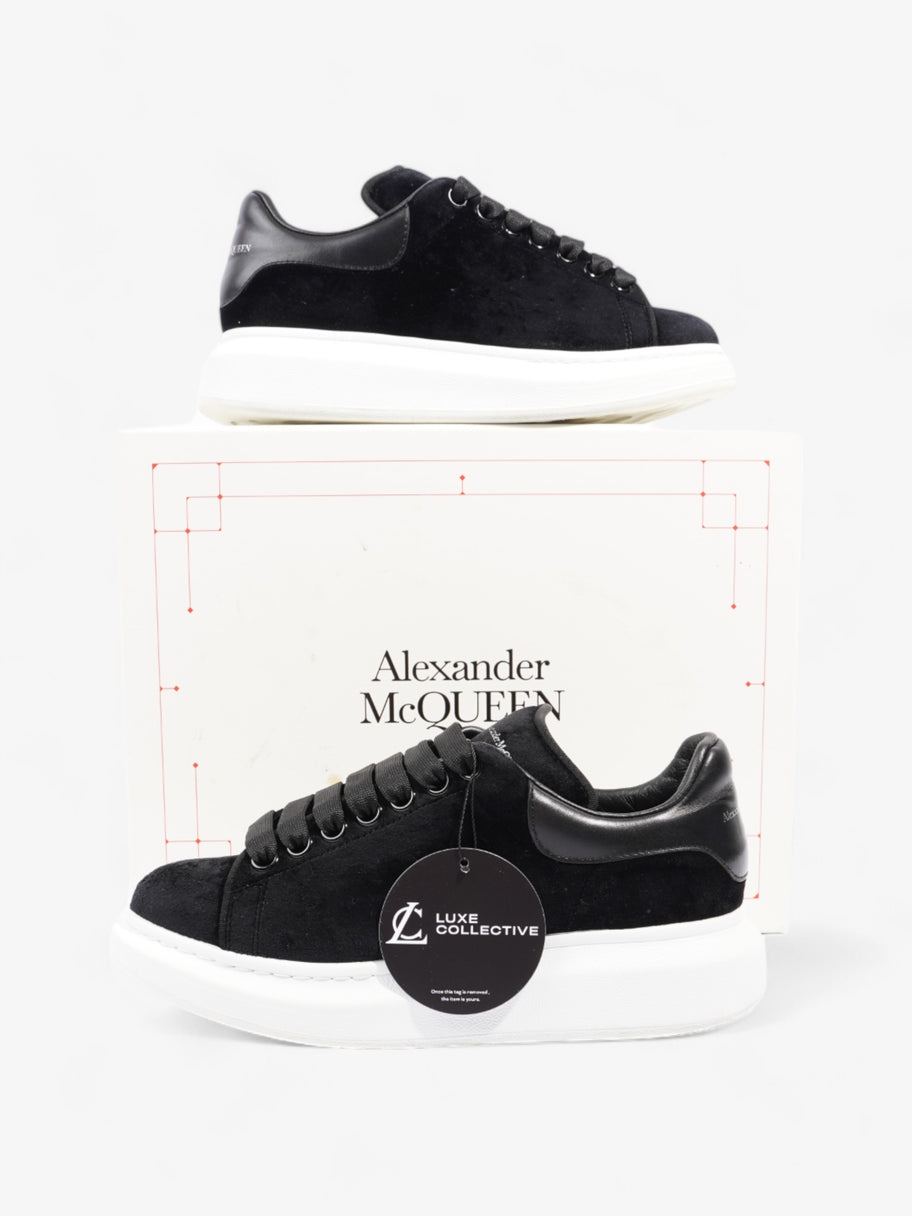 Alexander McQueen Oversized Sneakers Black / White Velvet EU 37.5 UK 4.5 Image 10