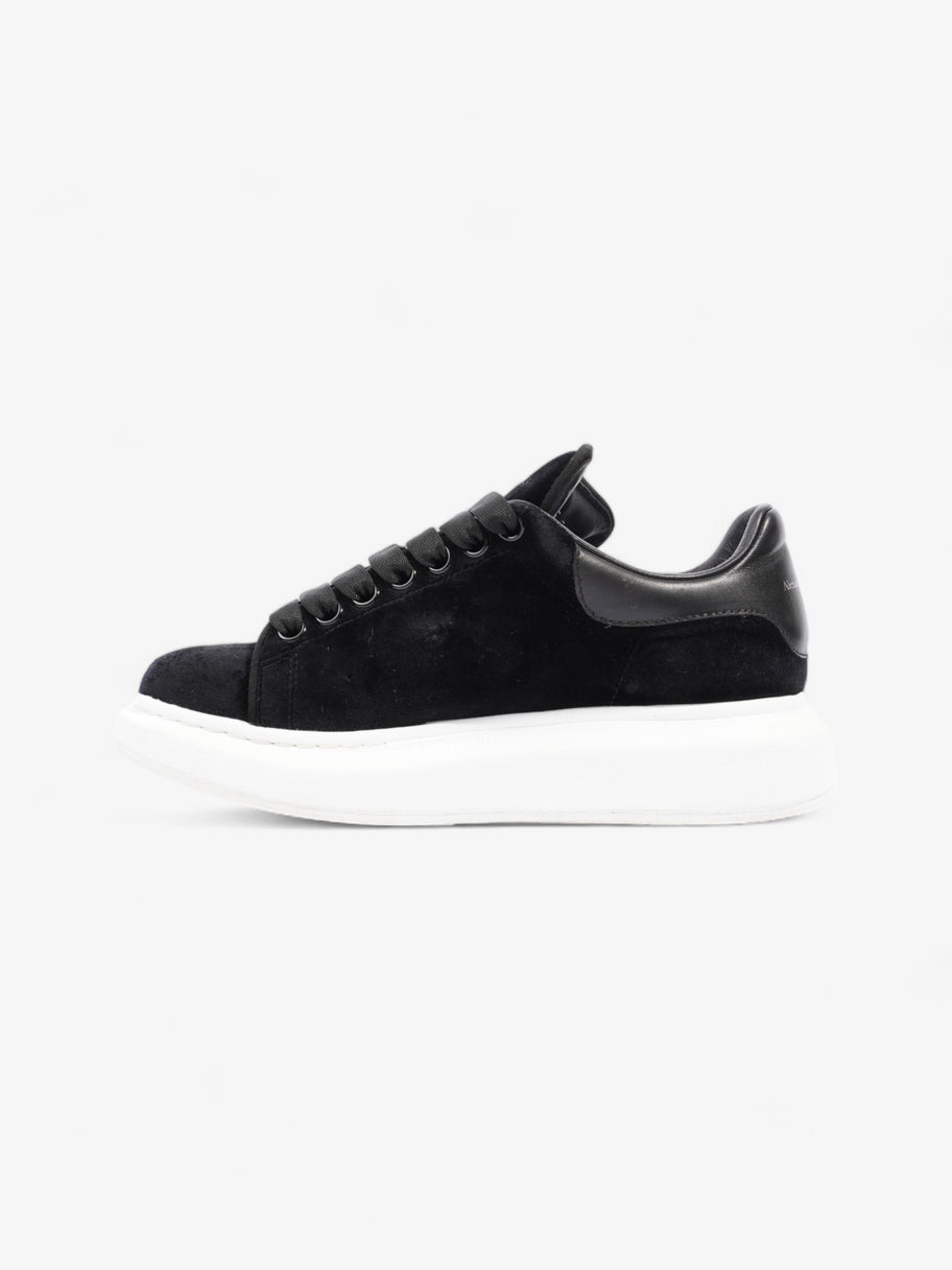 Alexander McQueen Oversized Sneakers Black / White Velvet EU 37.5 UK 4.5 Image 3