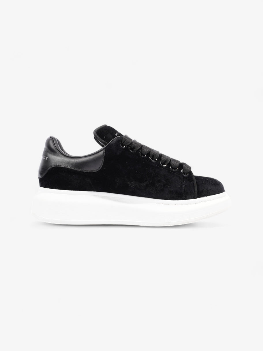 Alexander McQueen Oversized Sneakers Black / White Velvet EU 37.5 UK 4.5 Image 4