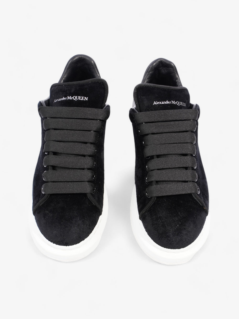 Alexander McQueen Oversized Sneakers Black / White Velvet EU 37.5 UK 4.5 Image 8