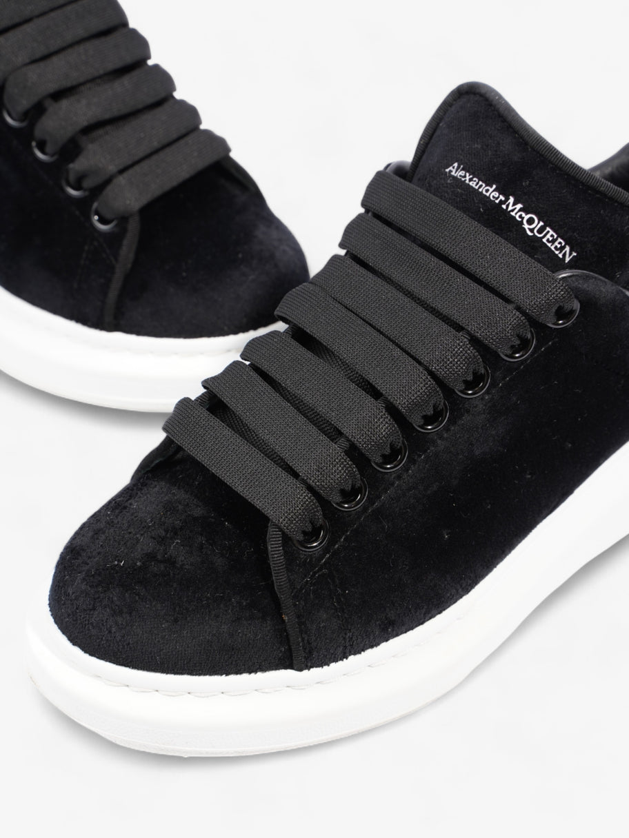 Alexander McQueen Oversized Sneakers Black / White Velvet EU 37.5 UK 4.5 Image 9