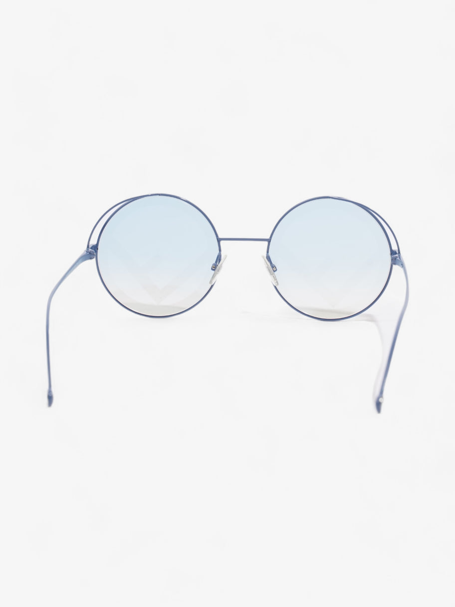 Fendi Round Sunglasses Blue Base Metal 135mm Image 3