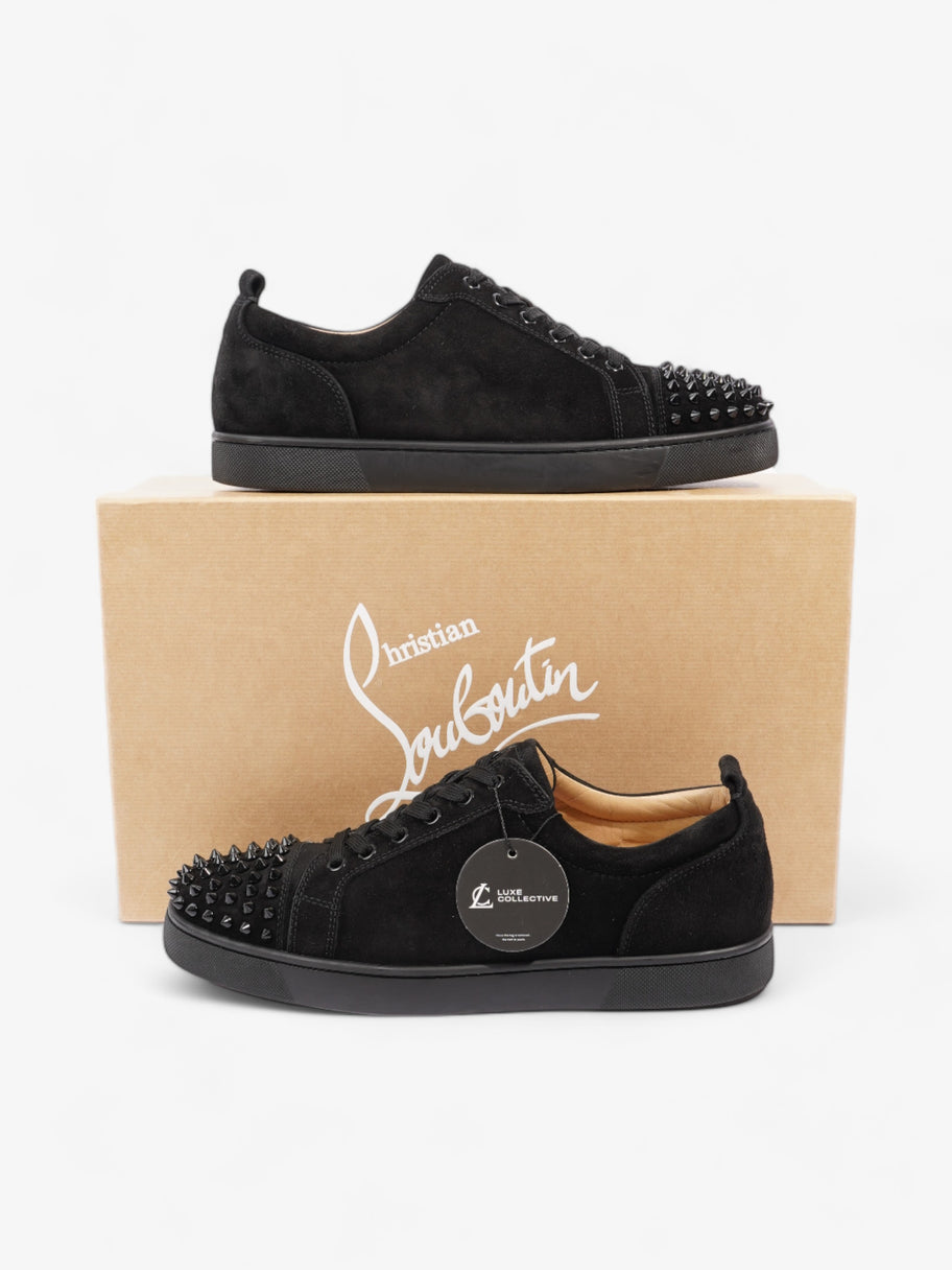 Christian Louboutin Louis Junior Spikes Black Suede EU 41.5 UK 7.5 Image 10