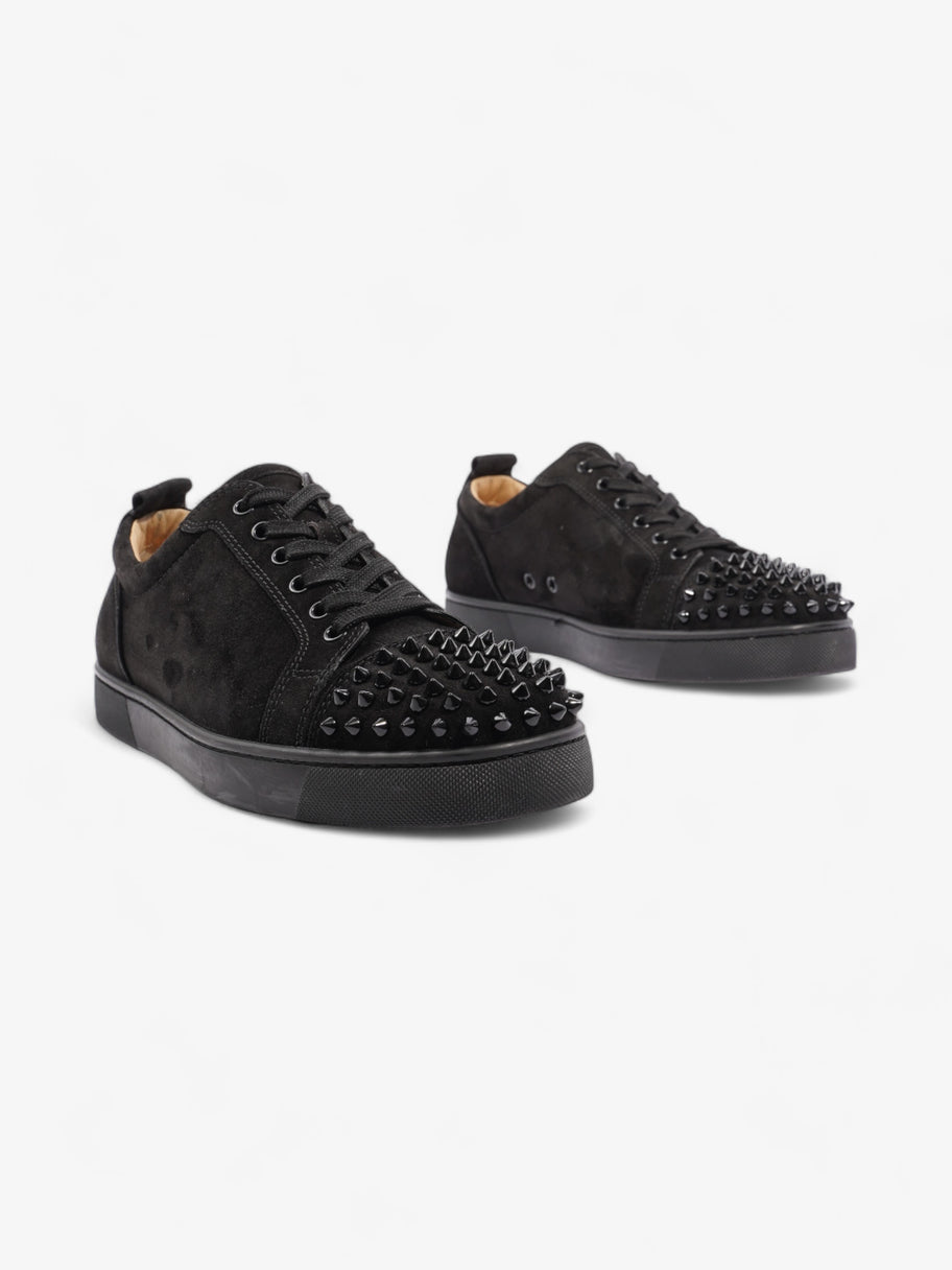 Christian Louboutin Louis Junior Spikes Black Suede EU 41.5 UK 7.5 Image 2