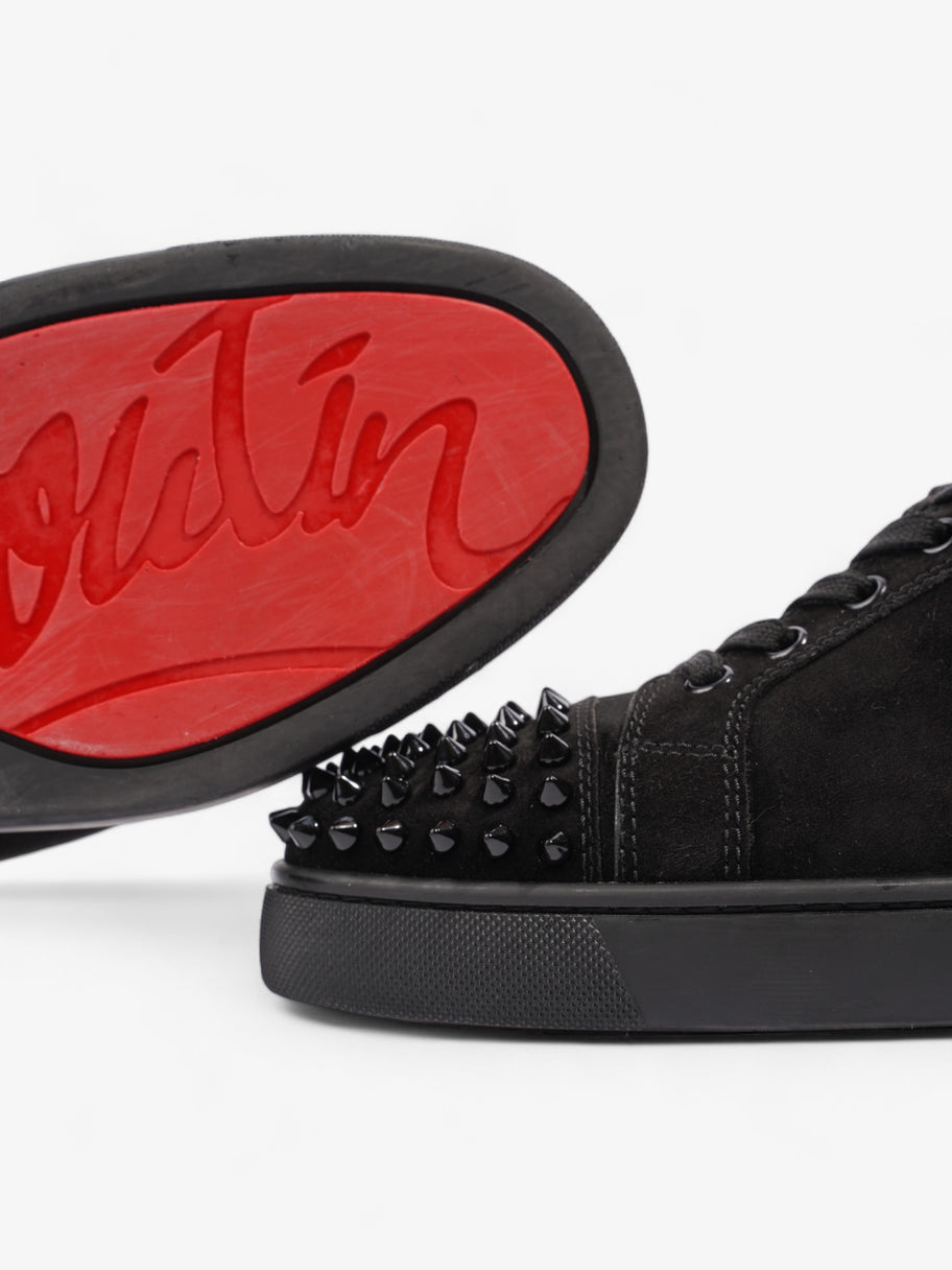 Christian Louboutin Louis Junior Spikes Black Suede EU 41.5 UK 7.5 Image 9