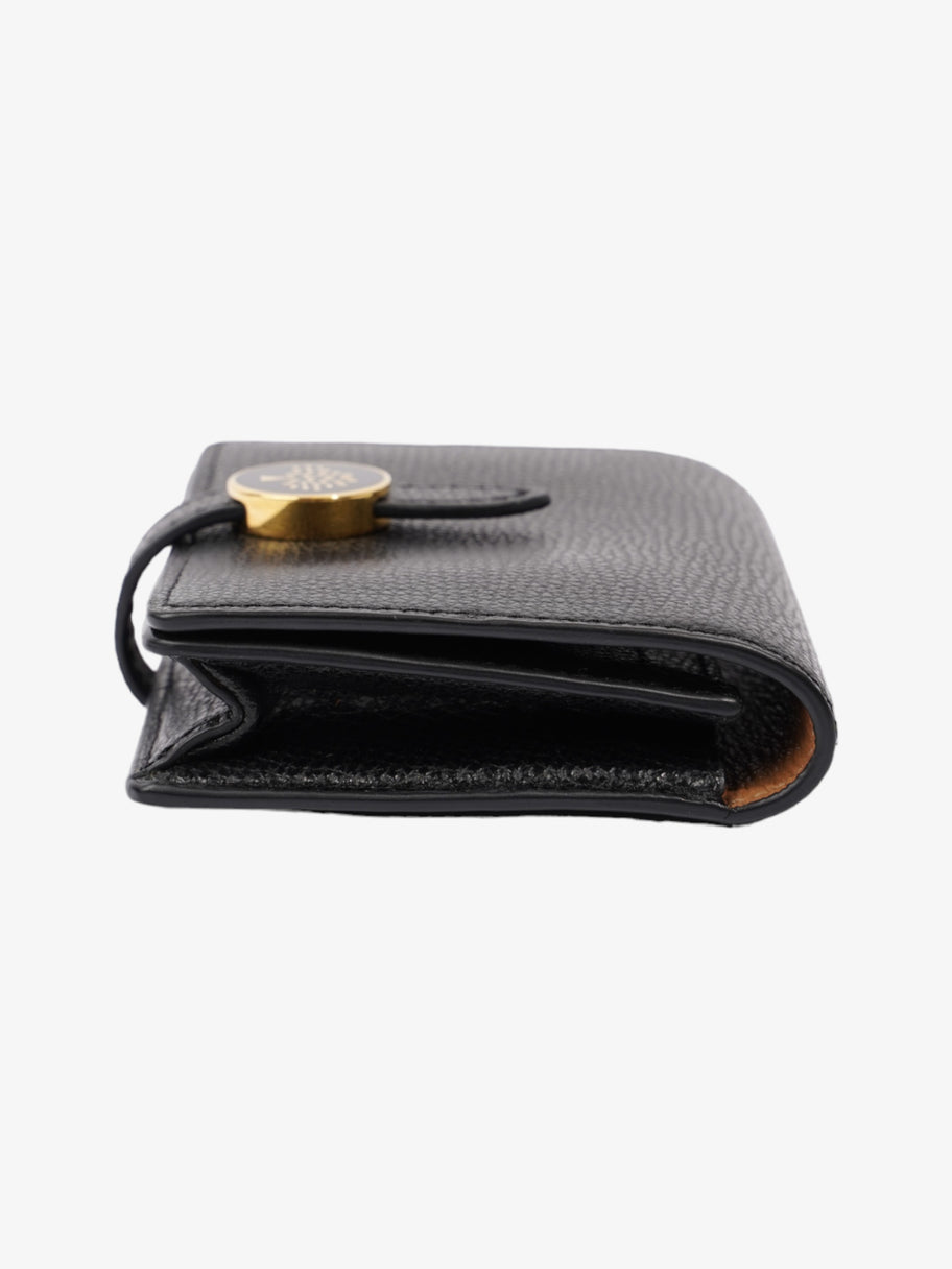 Mulberry Fold Over Wallet Black / Gold Leather Image 3