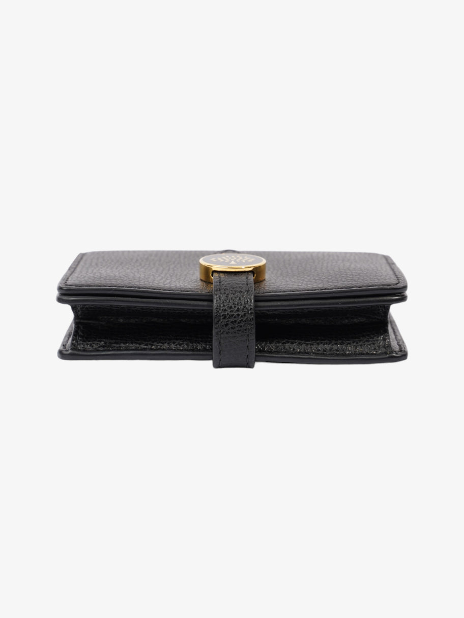 Mulberry Fold Over Wallet Black / Gold Leather Image 5