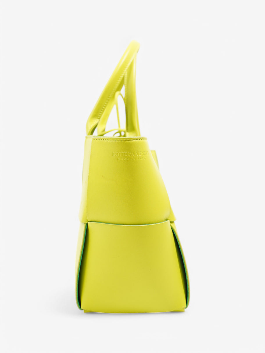 Bottega Veneta Acro Tote Lime Green Leather Small Image 5