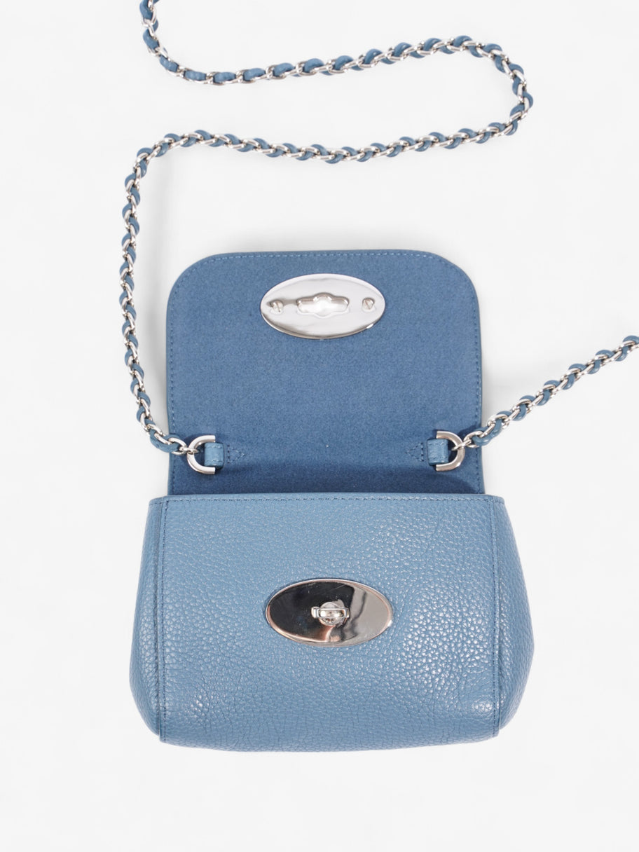 Mulberry Lily Blue Leather Mini Image 6