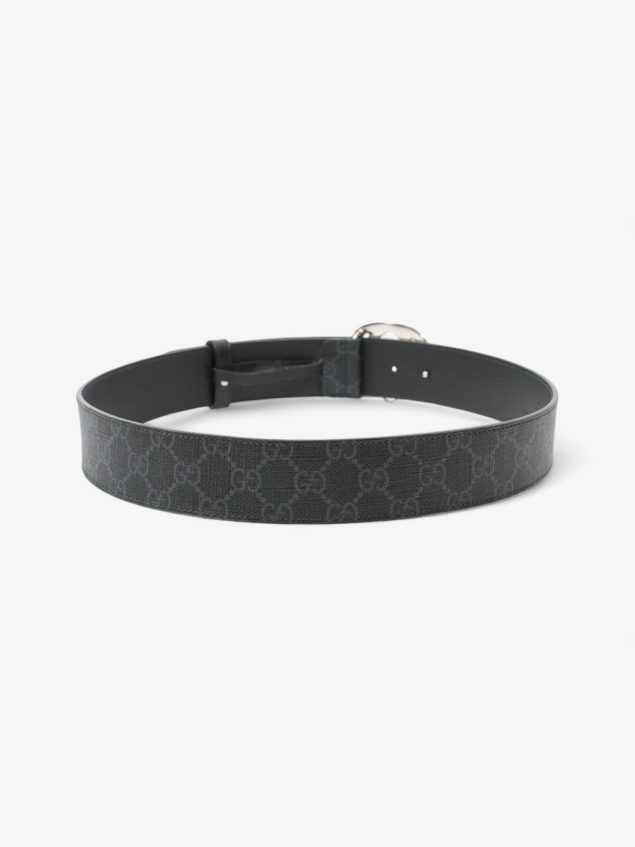 Gucci Interlocking G Belt Black GG Supreme Coated Canvas 85cm 34