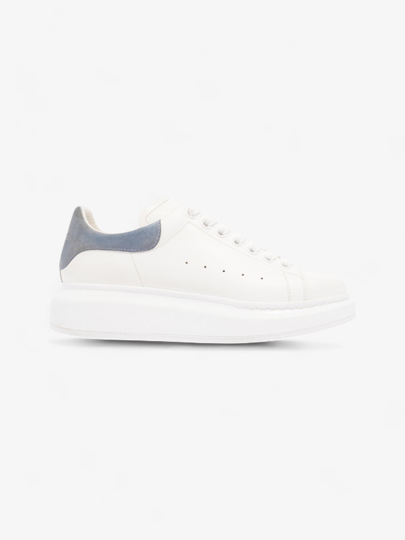  Alexander McQueen Oversized Sneakers White / Baby Blue Leather EU 38 UK 5